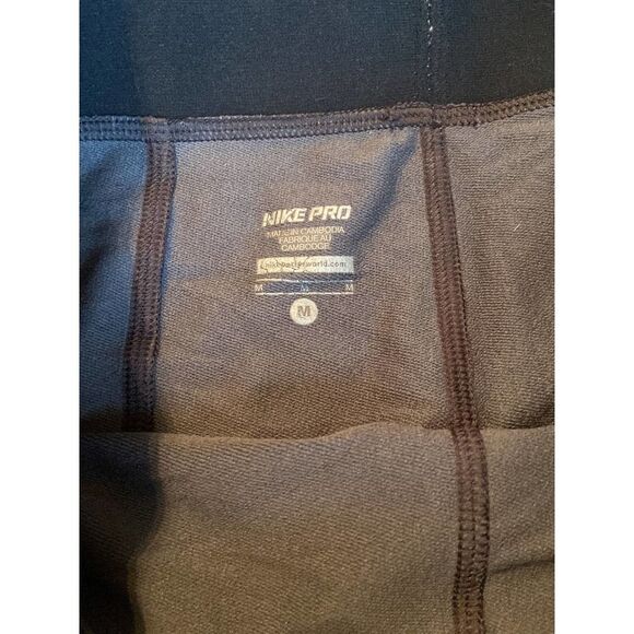 Nike pro gray leggings size medium - Picture 3 of 4
